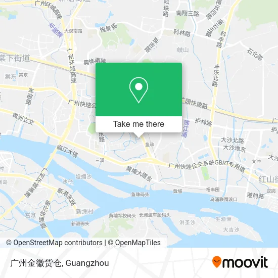 广州金徽货仓 map