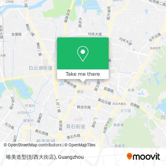 唯美造型(彭西大街店) map