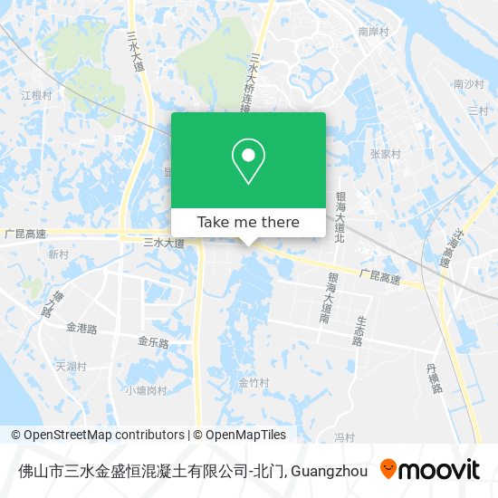 佛山市三水金盛恒混凝土有限公司-北门 map