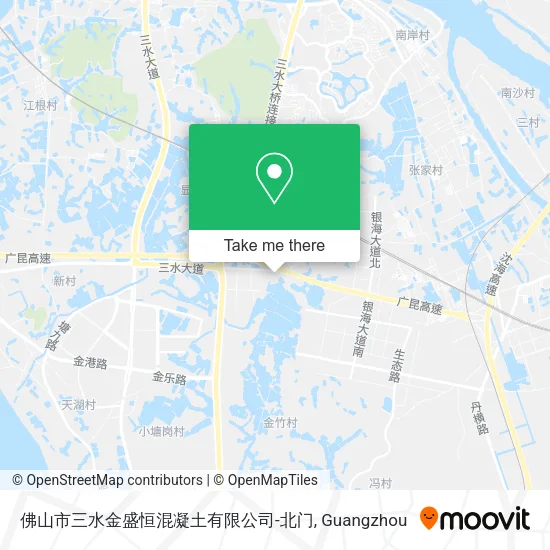 佛山市三水金盛恒混凝土有限公司-北门 map