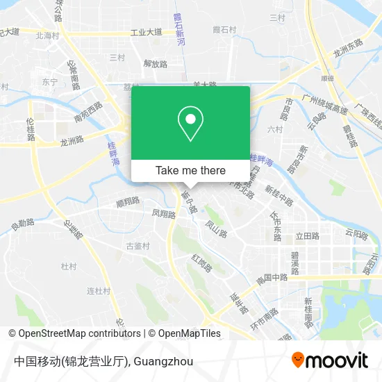 中国移动(锦龙营业厅) map