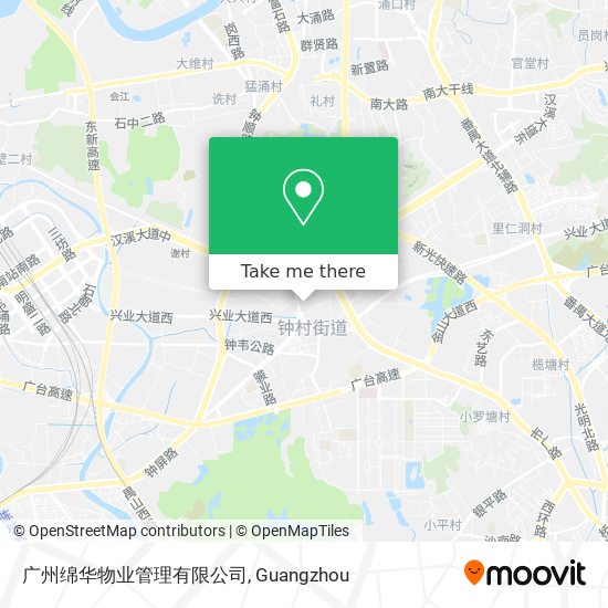 广州绵华物业管理有限公司 map