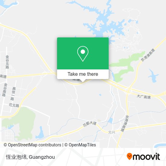 恆业泡绵 map