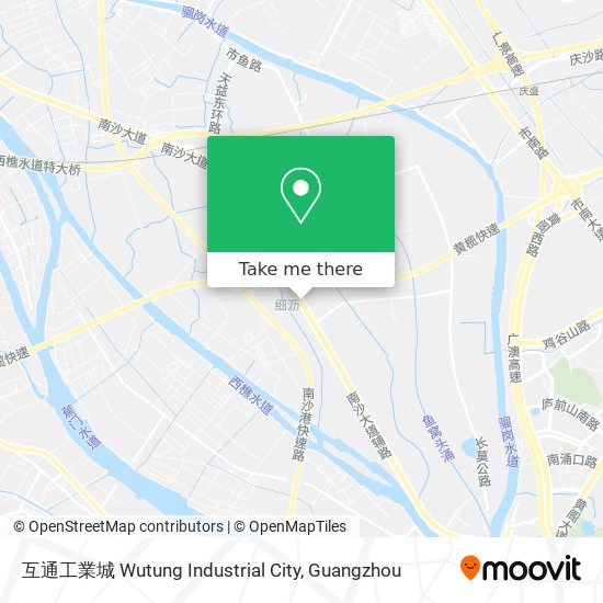 互通工業城 Wutung Industrial City map