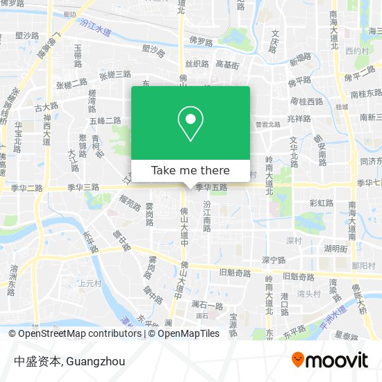 中盛资本 map