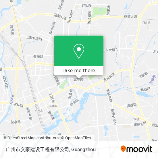 广州市义豪建设工程有限公司 map