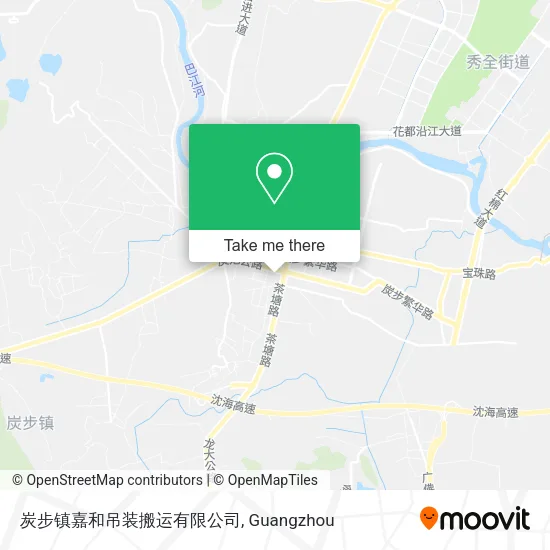 炭步镇嘉和吊装搬运有限公司 map