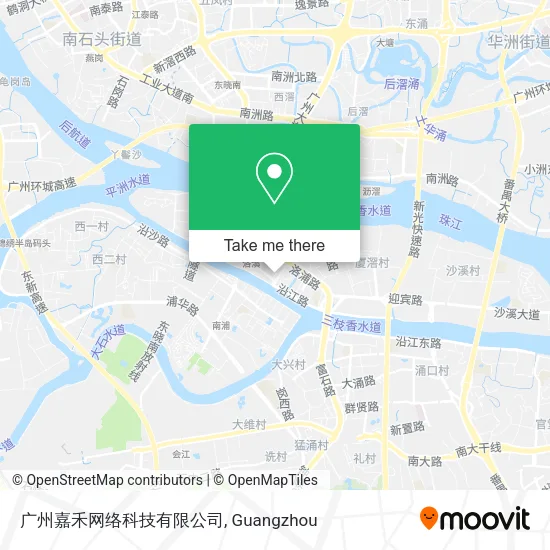 广州嘉禾网络科技有限公司 map