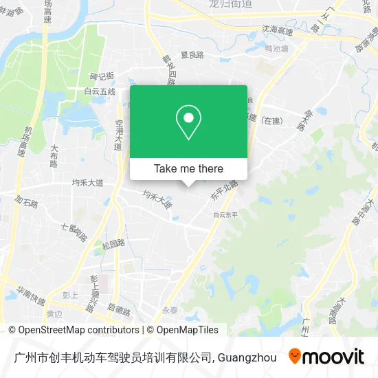 广州市创丰机动车驾驶员培训有限公司 map