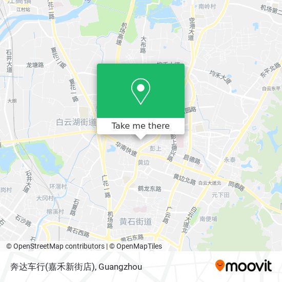 奔达车行(嘉禾新街店) map