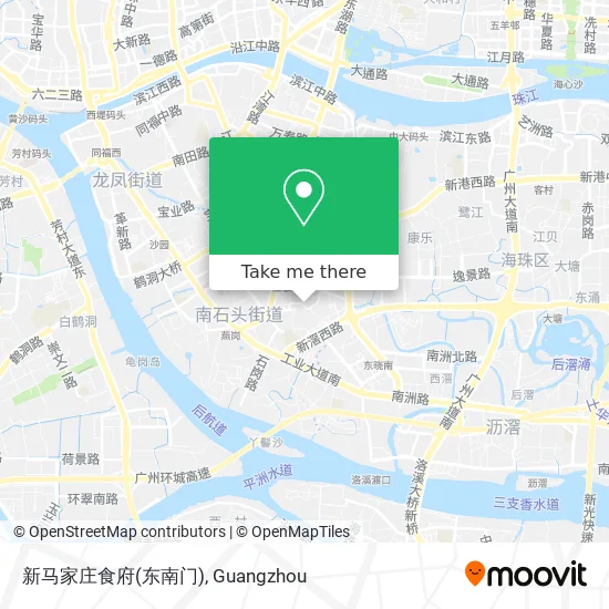 新马家庄食府(东南门) map