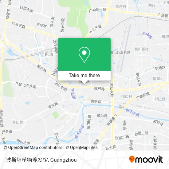 波斯坦植物养发馆 map