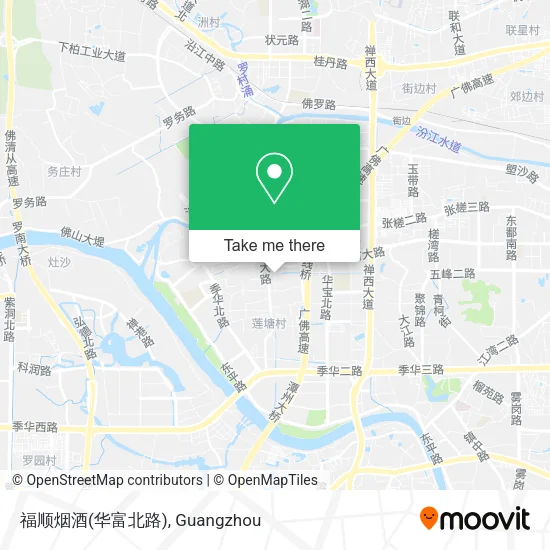 福顺烟酒(华富北路) map