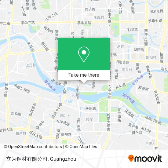 立为钢材有限公司 map