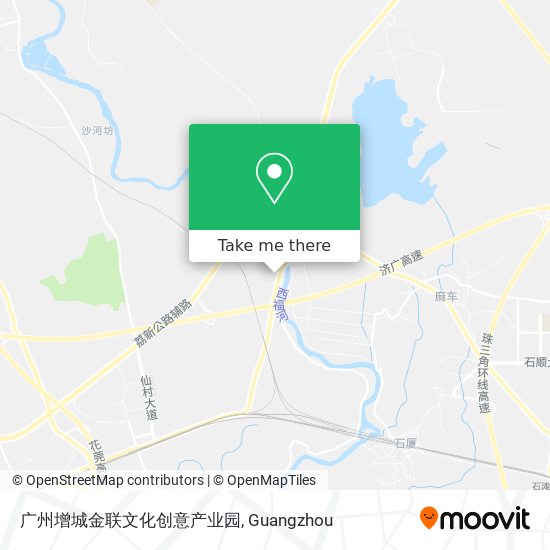 广州增城金联文化创意产业园 map
