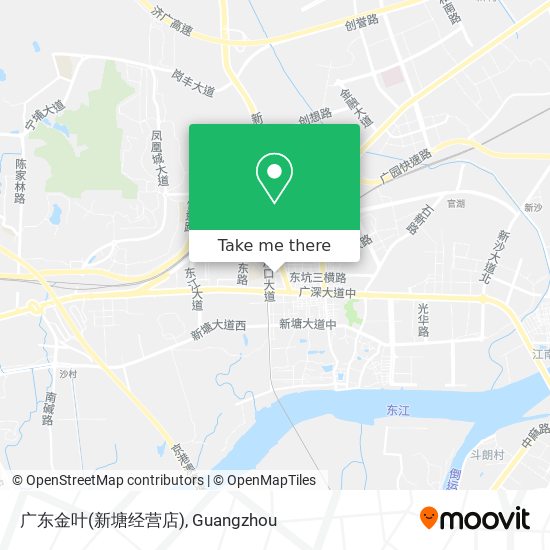 广东金叶(新塘经营店) map
