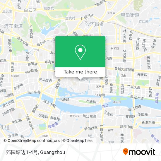 郊园塘边1-4号 map