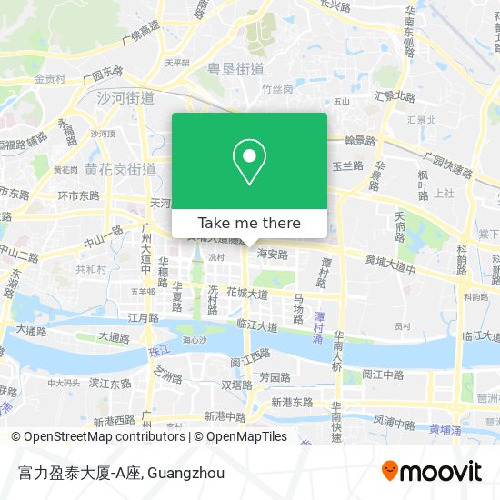富力盈泰大厦-A座 map