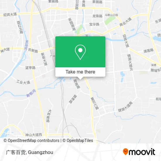 广客百货 map