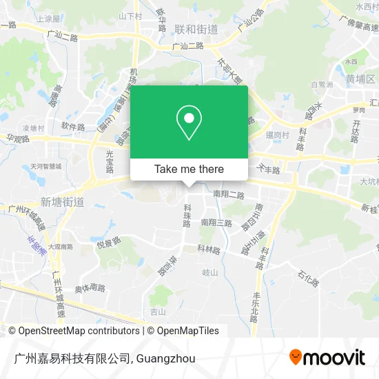 广州嘉易科技有限公司 map