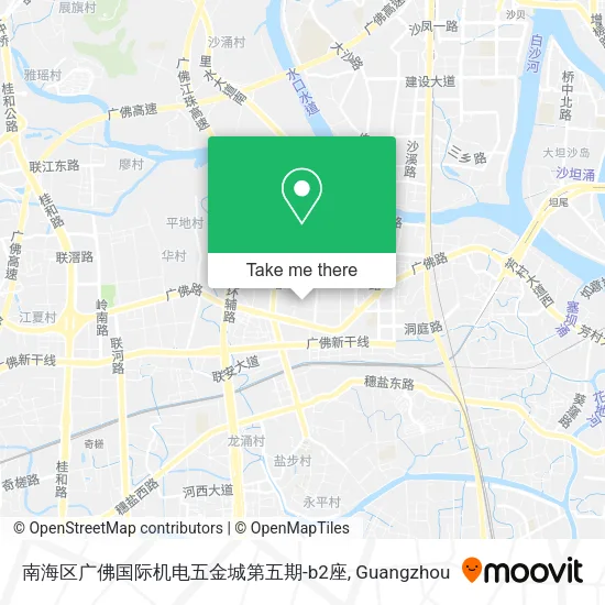 南海区广佛国际机电五金城第五期-b2座 map
