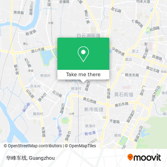 华峰车线 map
