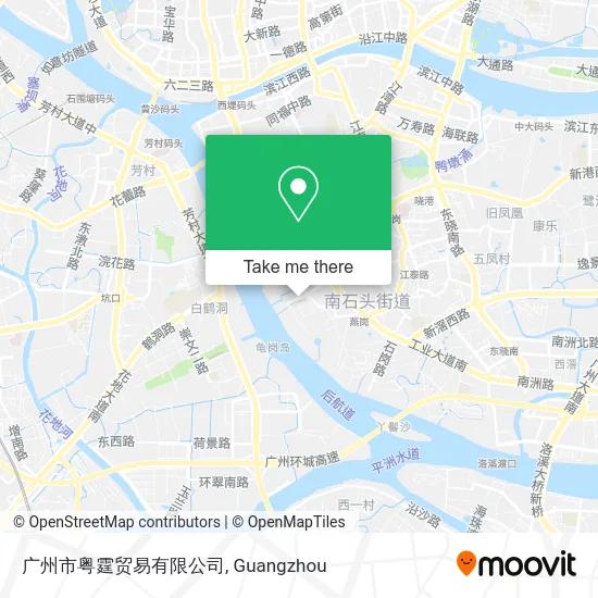 广州市粤霆贸易有限公司 map