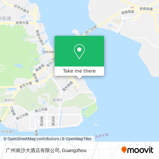 广州南沙大酒店有限公司 map
