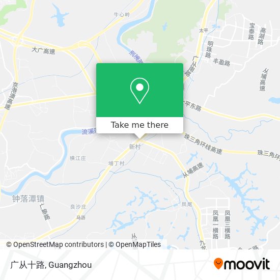 广从十路 map