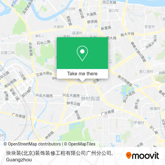 块块装(北京)装饰装修工程有限公司广州分公司 map