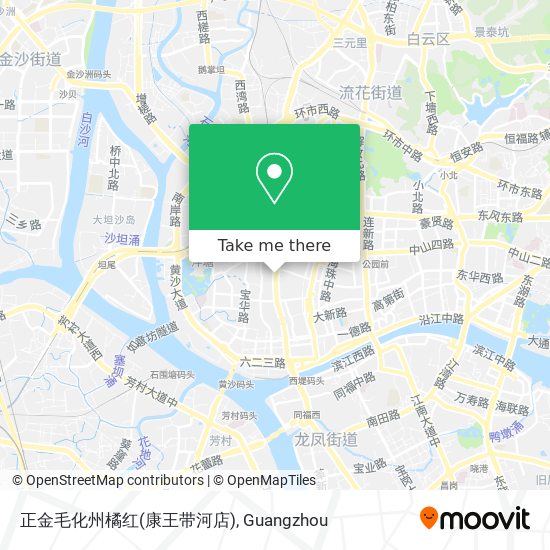 正金毛化州橘红(康王带河店) map