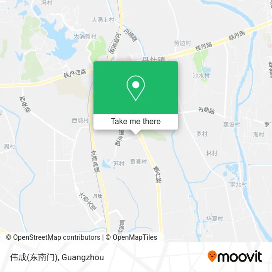 伟成(东南门) map