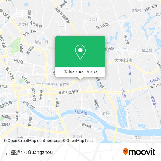 吉盛酒业 map