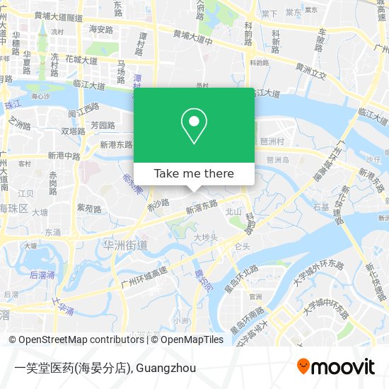 一笑堂医药(海晏分店) map