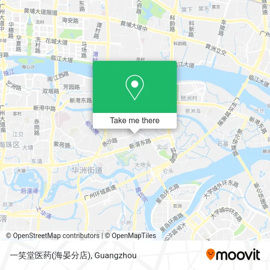 一笑堂医药(海晏分店) map