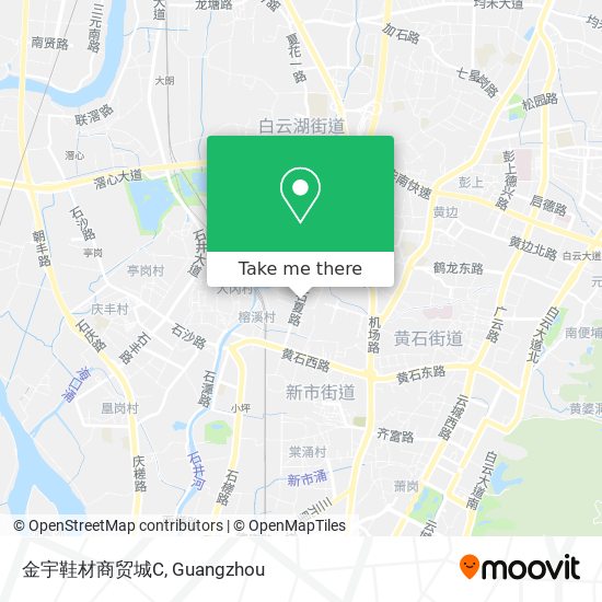 金宇鞋材商贸城C map