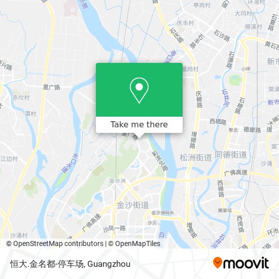 恒大.金名都-停车场 map