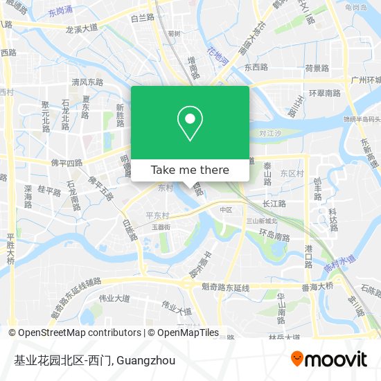 基业花园北区-西门 map