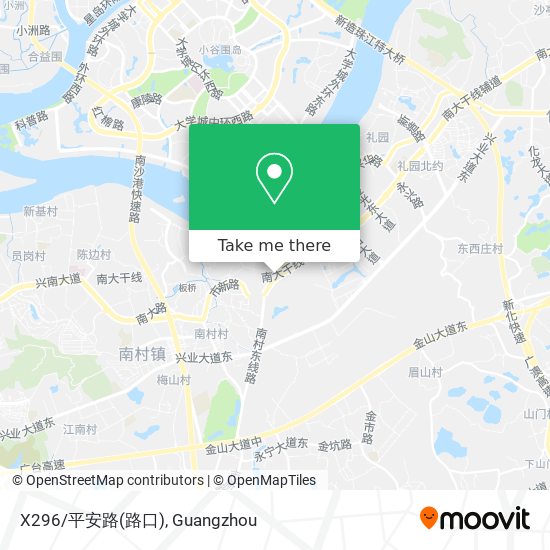 X296/平安路(路口) map