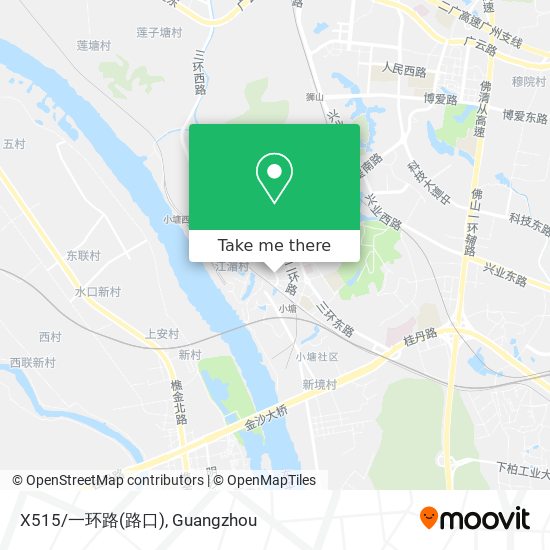 X515/一环路(路口) map