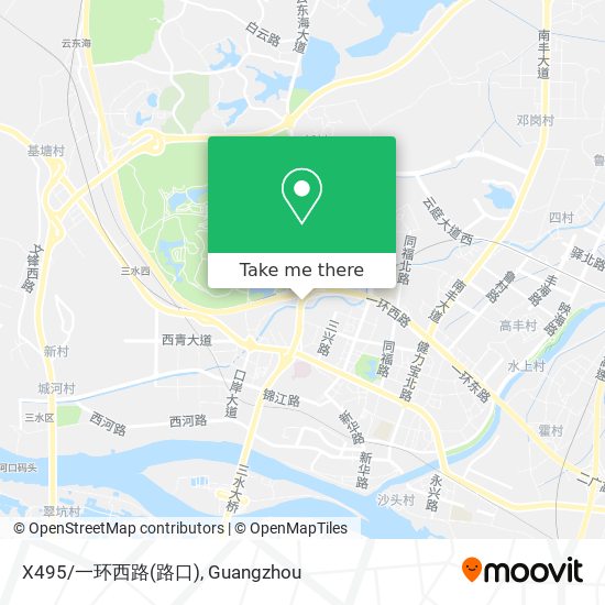 X495/一环西路(路口) map