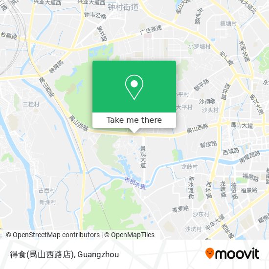 得食(禺山西路店) map