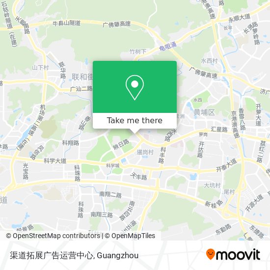 渠道拓展广告运营中心 map