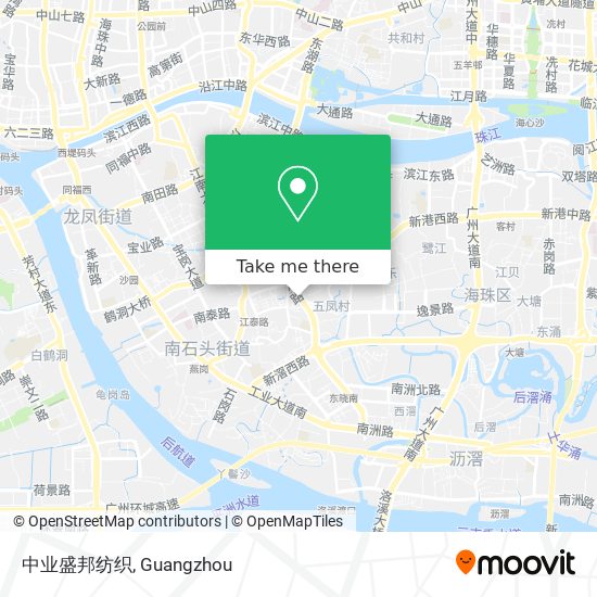中业盛邦纺织 map