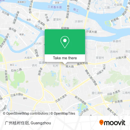 广州植村住宿 map