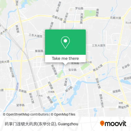 药掌门连锁大药房(东华分店) map