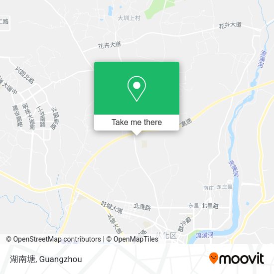 湖南塘 map