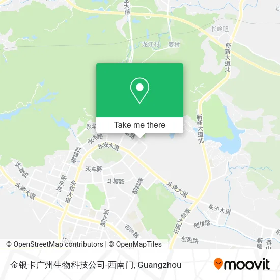 金银卡广州生物科技公司-西南门 map