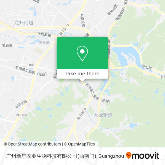 广州新星农业生物科技有限公司(西南门) map