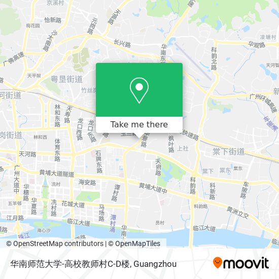 华南师范大学-高校教师村C-D楼 map
